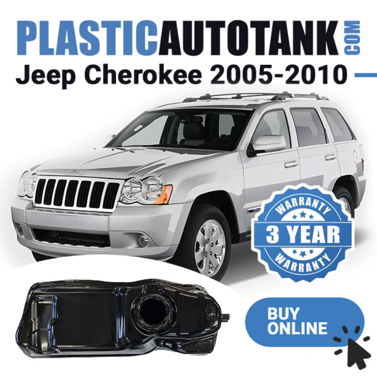 Plastic fuel tank Jeep Grand Cherokee 20052010 3.0 CRD Diesel