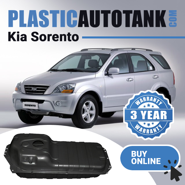 Buy online Plastic fuel tank – Kia Sorento (2002-2009) 2.5 dizel