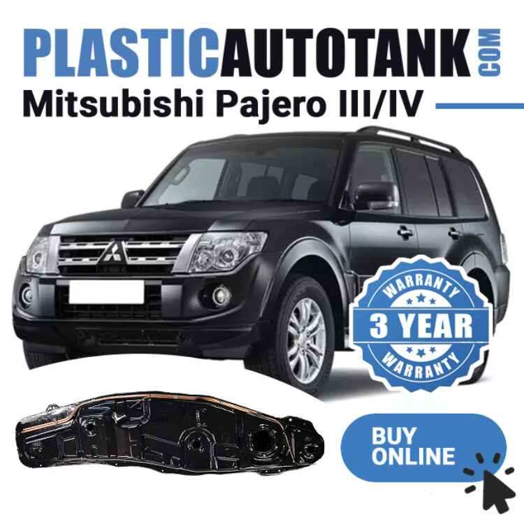 Plastic fuel tank - Mitsubishi Pajero III/IV (5 doors) - 3,2 dizel ...
