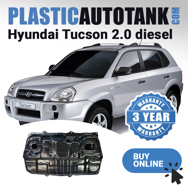 Plastic fuel tank – Hyundai Tucson 2004 – 2009- 2-0 dizel