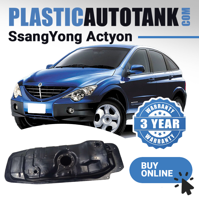 Plastic fuel tank – SsangYong Actyon
