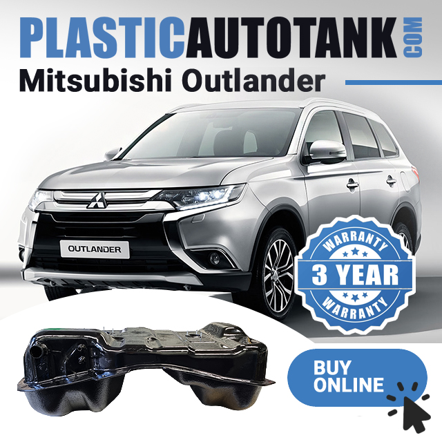 Plastic fuel tank – Mitsubishi Outlander 2007-2014 diesel-petrol