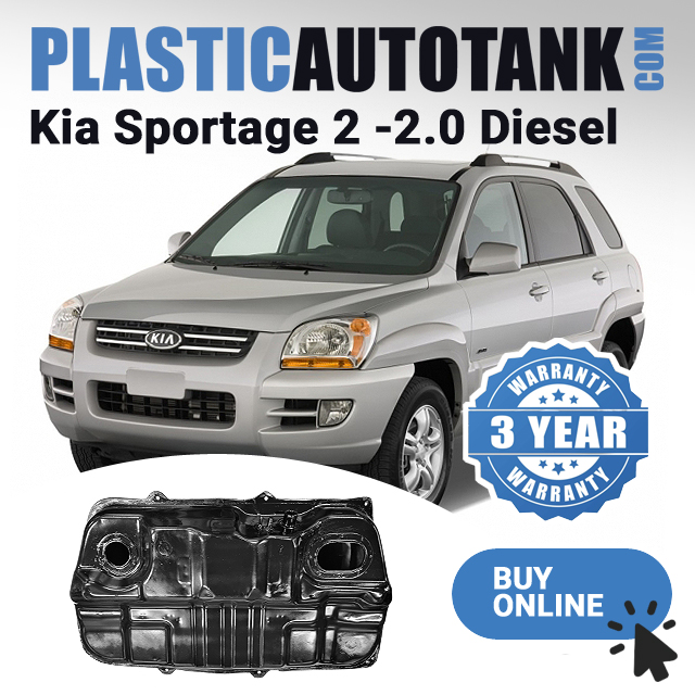 Plastic fuel tank – Kia Sportage 2 (2004-2010) 2_0 Diesel_