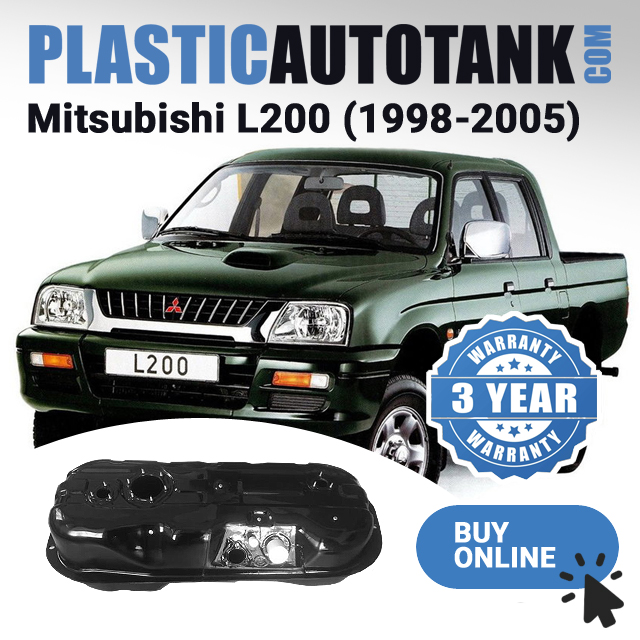 Plastic fuel tank – Mitsubishi L200 (1998-2005)