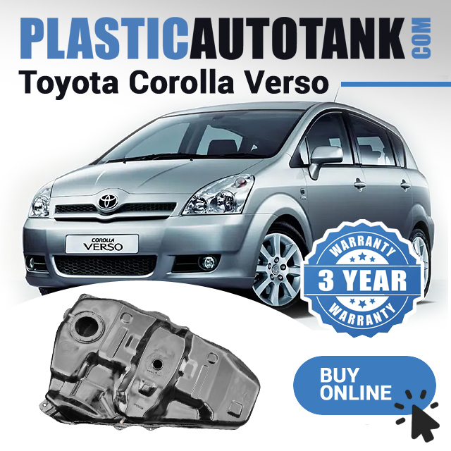 Plastic fuel tank – Toyota Corolla Verso (2004-2009) Petrol-Diesel