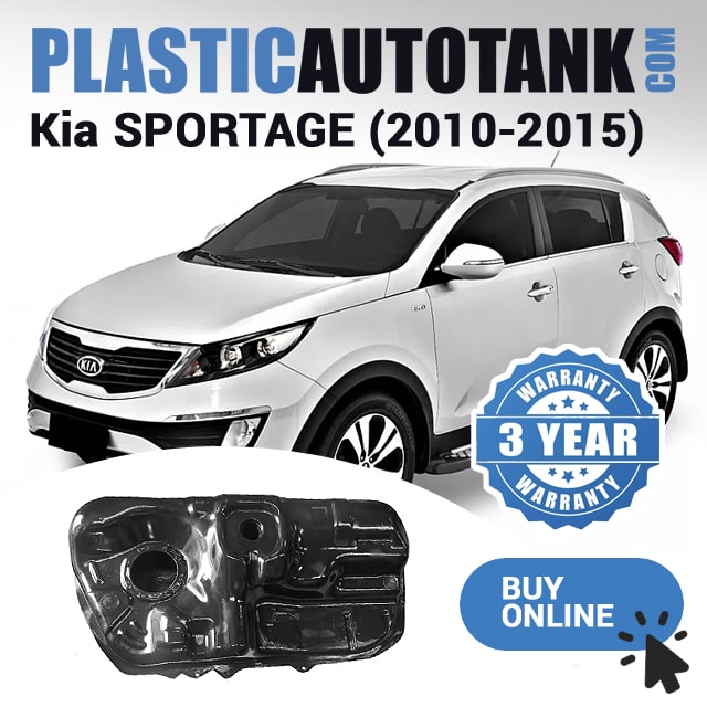 Plastic fuel tank – Kia SPORTAGE (2010-2015) Petrol/diesel