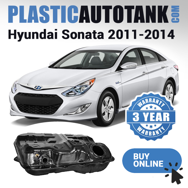 Plastic fuel tank – Hyundai Sonata 2011-2014 Diesel-Petrol