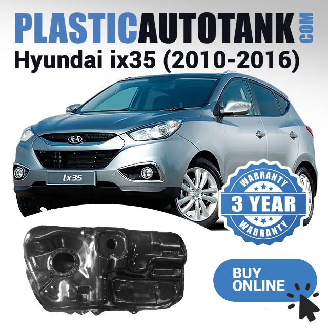 Plastic fuel tank – Hyundai ix35 (2010-2016) Diesel-Petrol