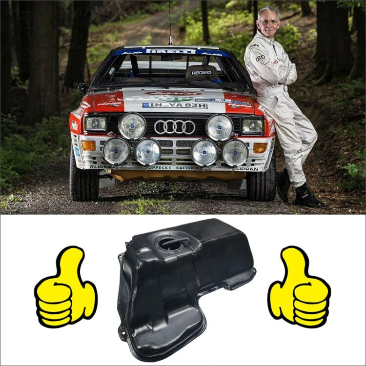 Finding Original Fuel Tanks for the Audi 100 4×4 Quattro- A Classic Challenge