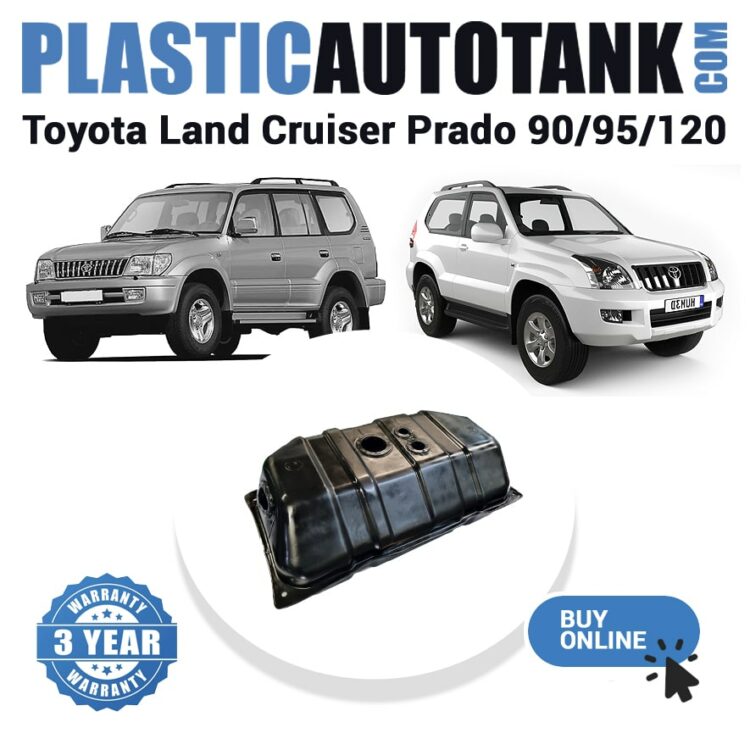 Plastic Fuel Tank for Toyota Land Cruiser Prado 90-95-120 (Diesel - Petrol)