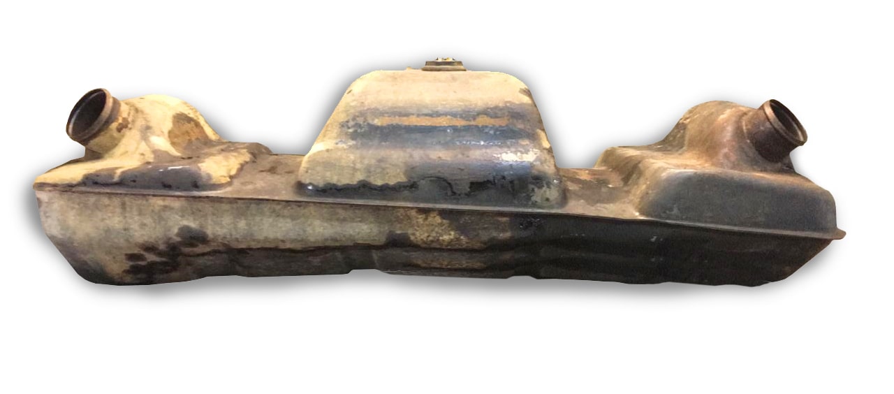 Rusted fuel tank repair or fuel tank replacement